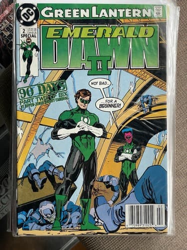 Green Lantern Emerald Dawn II #1 - 3, 5, 6 (1991 DC) Sinestro Lot Of 5 - Thumbnail 3