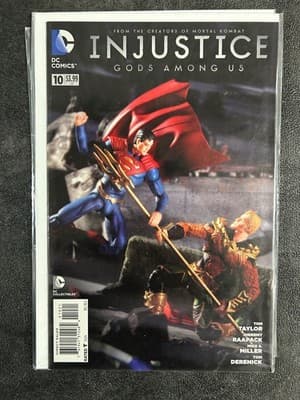 DC Comics Injustice Comic Lot 5 Issues Ground Zero #1 Gods Among Us #10 #2 #5 - Thumbnail 4