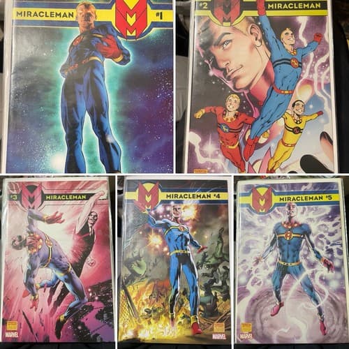 Lot Of 5 Miracleman #1 - 5 (2014 Marvel) - Image 1