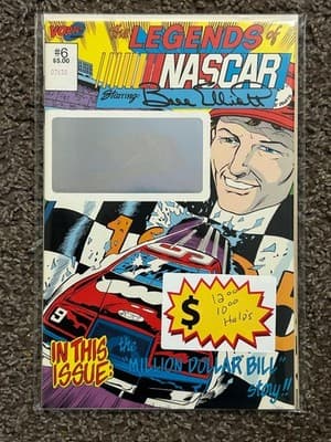Vortex Comics Legends of NASCAR #4 #6 Lot Racing Comics Holo Window Covers - Thumbnail 3