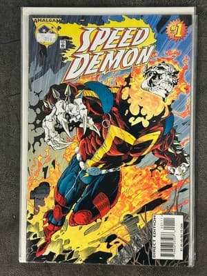 Amalgam Comics Lot 5 Single Issues #1 Dark Claw Speed Demon Spiderboy Man-War - Thumbnail 3