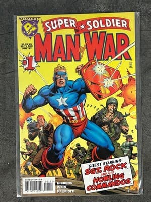 Amalgam Comics Lot 5 Single Issues #1 Dark Claw Speed Demon Spiderboy Man-War - Thumbnail 6