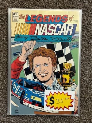The Legends of NASCAR Comic Lot 10 Vortex Issues #1-7 #9 #13 - Thumbnail 2