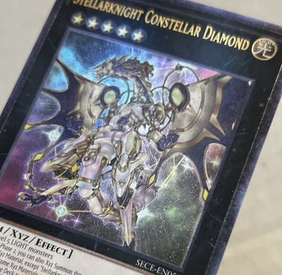 Stellarknight Constellar Diamond Secrets of Eternity Yugioh 1st Ed SECE-EN051 UR - Thumbnail 4