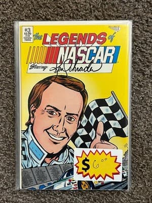 The Legends of NASCAR Comic Lot 10 Vortex Issues #1-7 #9 #13 - Thumbnail 4