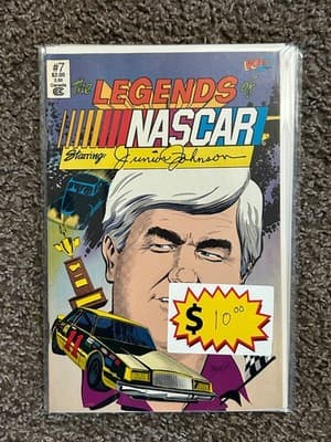 The Legends of NASCAR Comic Lot 10 Vortex Issues #1-7 #9 #13 - Thumbnail 8