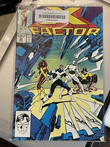 Lot Of 4 X-Factor #25 - 28 (1987 Marvel) 3 KEYS Horseman Of Death - Thumbnail 5