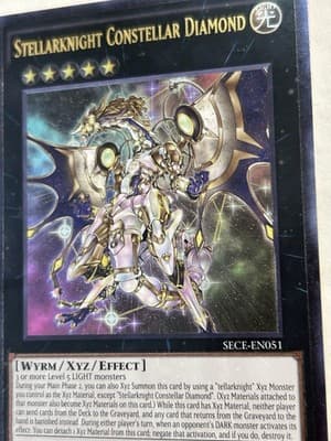 Stellarknight Constellar Diamond Secrets of Eternity Yugioh 1st Ed SECE-EN051 UR - Thumbnail 2