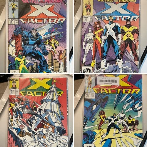 Lot Of 4 X-Factor #25 - 28 (1987 Marvel) 3 KEYS Horseman Of Death - Image 1