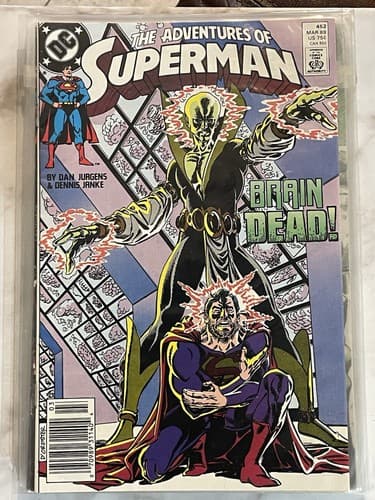 Lot Of 8 Adventures of Superman #451 - 458 (1989 DC) Lex Luther - Thumbnail 3