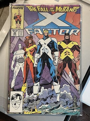 Lot Of 4 X-Factor #25 - 28 (1987 Marvel) 3 KEYS Horseman Of Death - Thumbnail 3