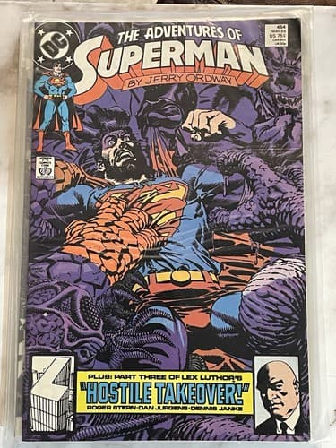 Lot Of 8 Adventures of Superman #451 - 458 (1989 DC) Lex Luther - Thumbnail 5