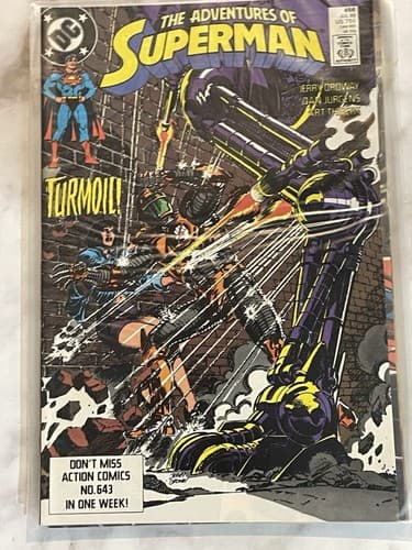 Lot Of 8 Adventures of Superman #451 - 458 (1989 DC) Lex Luther - Thumbnail 7