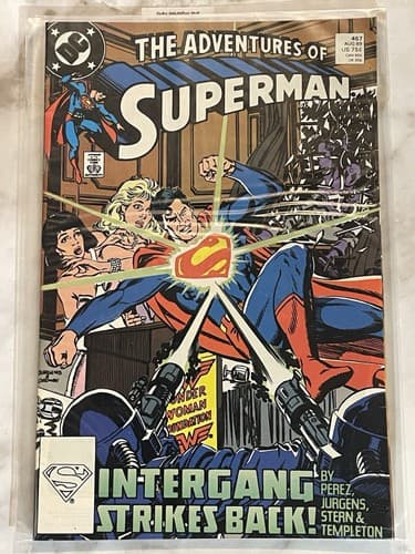 Lot Of 8 Adventures of Superman #451 - 458 (1989 DC) Lex Luther - Thumbnail 8
