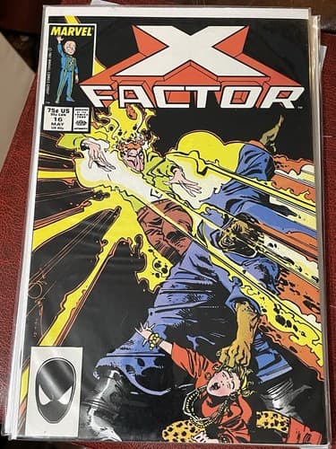 Lot Of 5 X-Factor #13 - 17 (1987 Marvel) 1 KEY War, Famine, Pestilence - Thumbnail 5