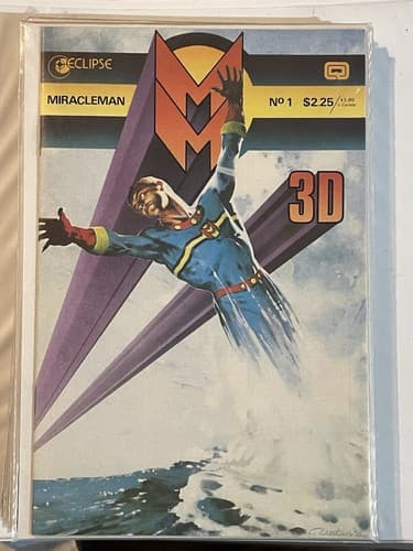 MIRACLEMAN 3-D #1 (No 3-D Specs) (1985 Eclipse) - Image 1
