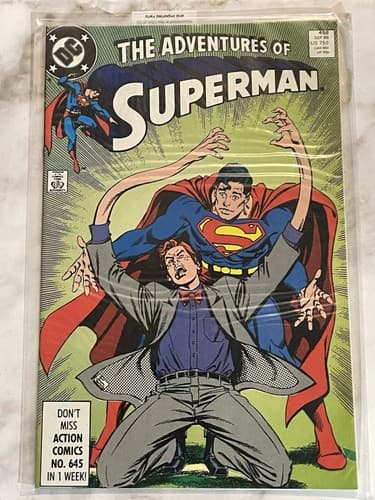 Lot Of 8 Adventures of Superman #451 - 458 (1989 DC) Lex Luther - Thumbnail 9