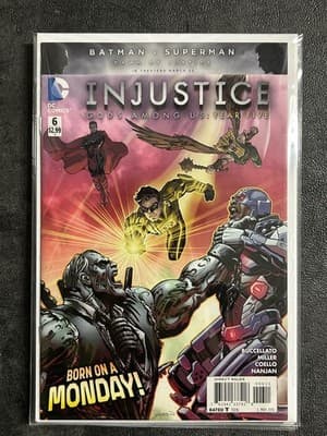 Injustice Gods Among Us Year Five Comics #6 #8 #9 #10 DC Comics 2016 Set Direct - Thumbnail 2
