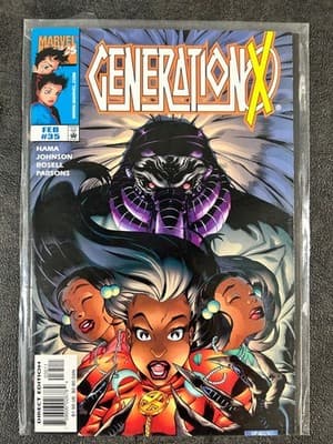 Marvel Generation X Comic Lot 4 Issues #31 #32 #34 #35 Direct Edition Bagged - Thumbnail 5