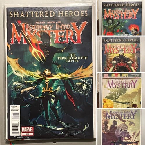 Lot Of 5 Journey into Mystery #633, 635 - 637, 639 (2011 Marvel) - Image 1