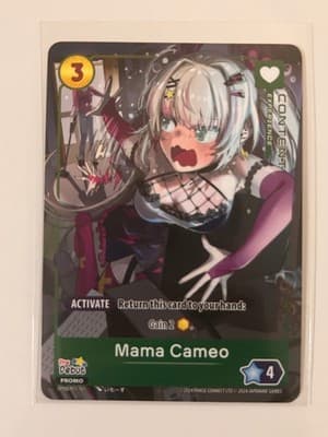 Oshi Push Promo Set Big Cheese Mama Cameo Origins Video 3-Card Lot 2024 NM - Thumbnail 6
