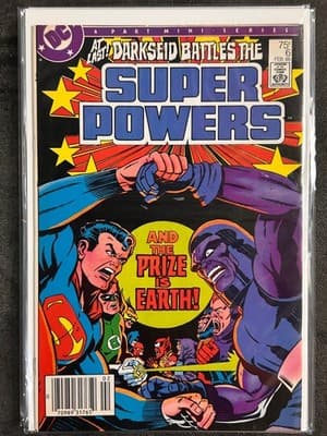 DC Comics Super Powers 1-6 Complete Mini Series 1985 Darkseid 75c Set VF+ Bagged - Thumbnail 7