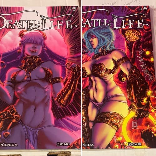 Death By Life #5 & 6 (2023 Antarctic Press) - Image 1