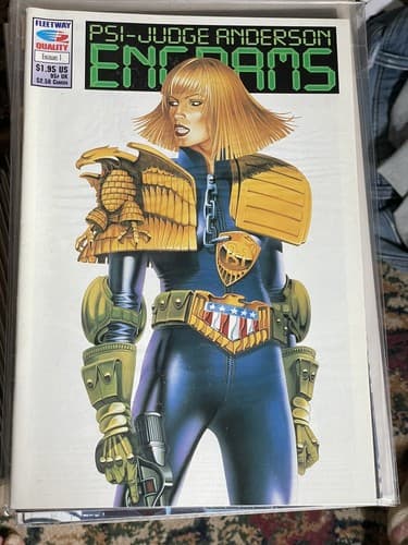 Psi-Judge Anderson Engrams #1-2 (1992 Fleetway) Complete Set Of 2 - Thumbnail 2