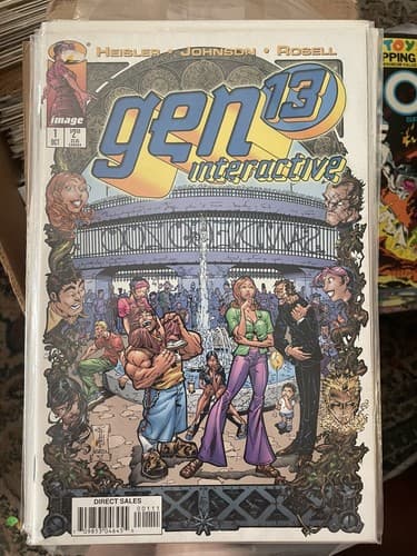 Lot Of 3 GEN 13 INTERACTIVE #1 - 3 (1997 Image) - Thumbnail 2