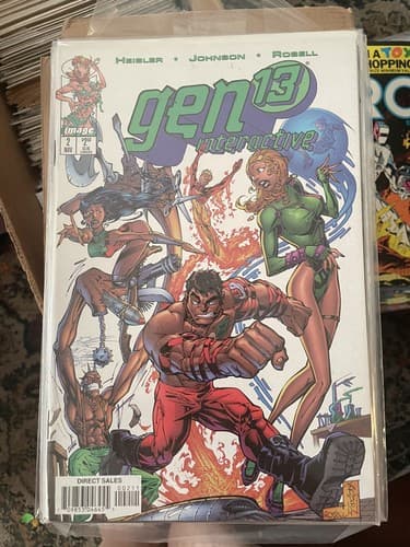 Lot Of 3 GEN 13 INTERACTIVE #1 - 3 (1997 Image) - Thumbnail 3