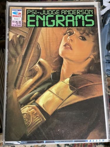 Psi-Judge Anderson Engrams #1-2 (1992 Fleetway) Complete Set Of 2 - Thumbnail 3