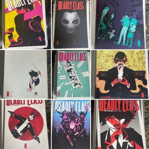 Lot Of 9 Deadly Class #11, 13 - 19, 21 (2013 Image) - Image 1