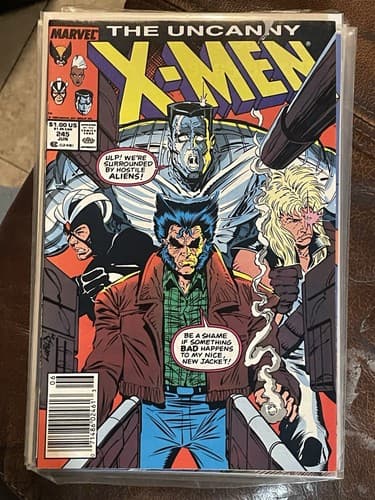 Lot of 2 X-MEN #245 & 246 (1989 Marvel) INFERNO - Thumbnail 2