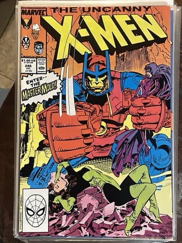 Lot of 2 X-MEN #245 & 246 (1989 Marvel) INFERNO - Thumbnail 3