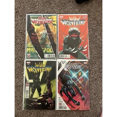 All-New Wolverine #15, 16, 18, 21 (2015 Marvel) Lot of 5 - Image 1