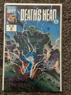 Death's Head II 2nd Series #5 - 8 (1992 Marvel UK) Lot Of 4 Regular Series. - Thumbnail 4