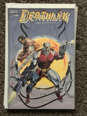 Deathlok #1 - 4 (1990 Marvel) Complete Set Of 4 - 1 KEY ISSUE - Mini Series - Thumbnail 2