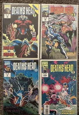 Death's Head II 2nd Series #5 - 8 (1992 Marvel UK) Lot Of 4 Regular Series. - Image 1