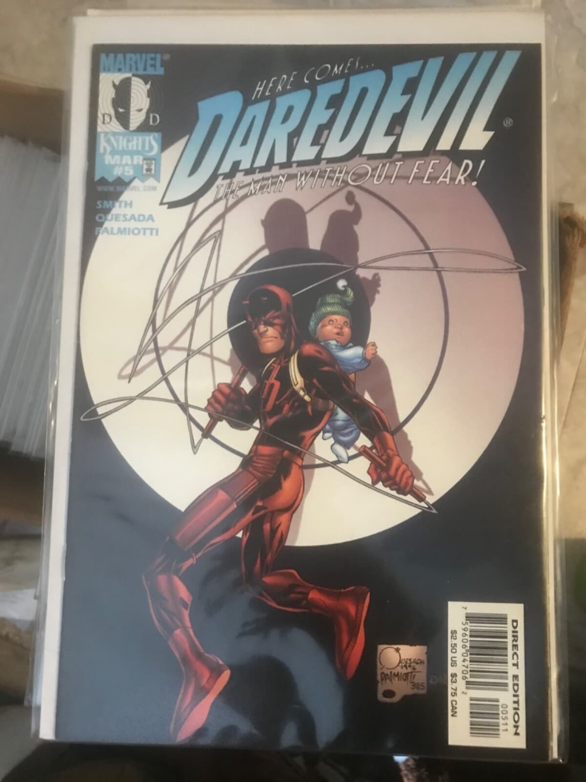 Daredevil 2nd Series #5 - 7 (1999 Marvel) Death of Karen Page 2 KEY Issues - Thumbnail 2