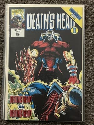 Death's Head II 2nd Series #5 - 8 (1992 Marvel UK) Lot Of 4 Regular Series. - Thumbnail 2
