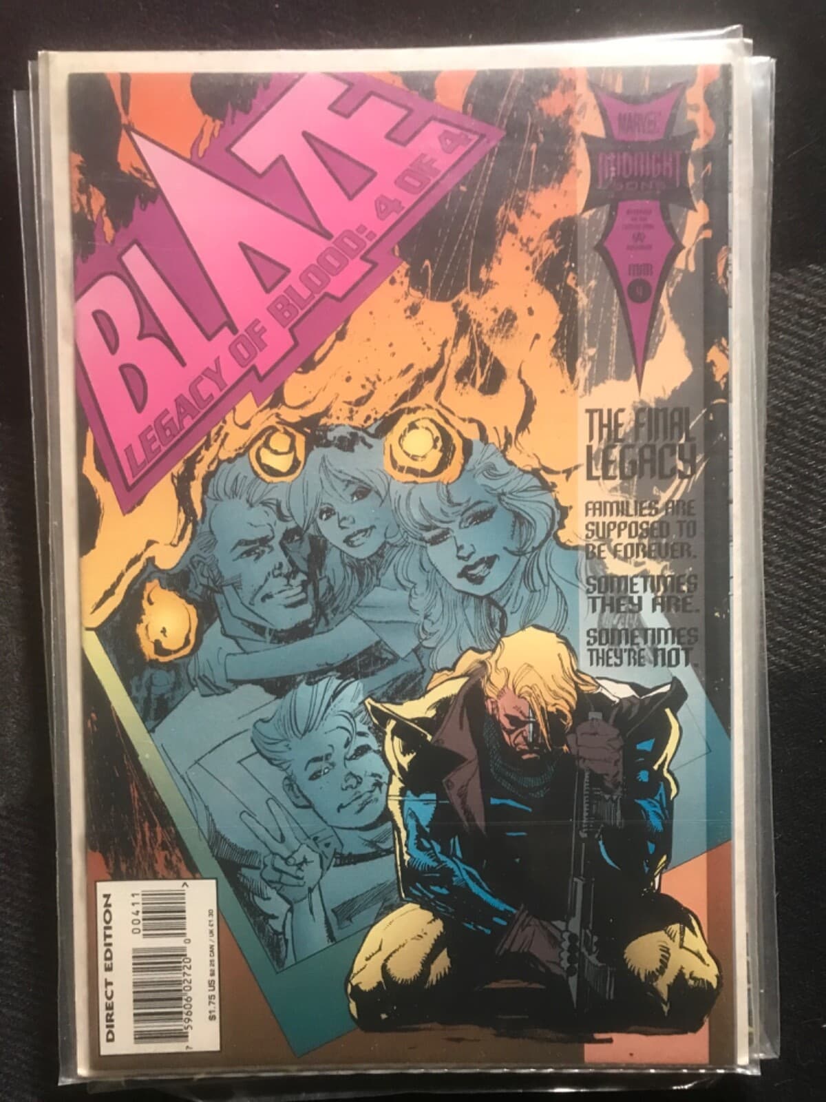 Blaze: Legacy of Blood #1 - 4 (1993 Marvel) Complete Set of 4 - Thumbnail 6