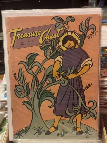 Lot of 7 Treasure Chest Vol. 7 #2, 9, 12, 14, 18, 19 20 (1952 George Pflaum) - Thumbnail 5