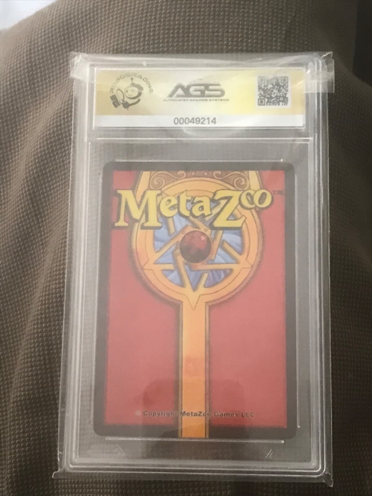 2021 MetaZoo 2nd Edition Wendigo #2 Holo Halloween AGS 10 GEM-MT - Thumbnail 2