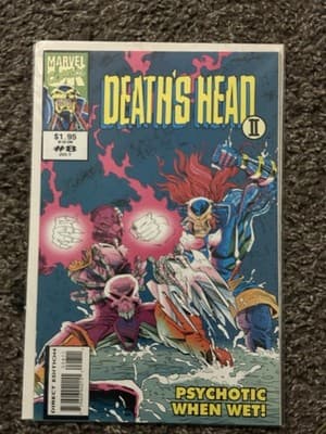 Death's Head II 2nd Series #5 - 8 (1992 Marvel UK) Lot Of 4 Regular Series. - Thumbnail 5