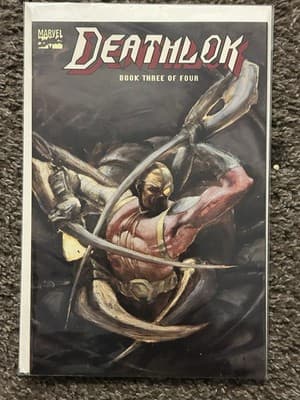 Deathlok #1 - 4 (1990 Marvel) Complete Set Of 4 - 1 KEY ISSUE - Mini Series - Thumbnail 4