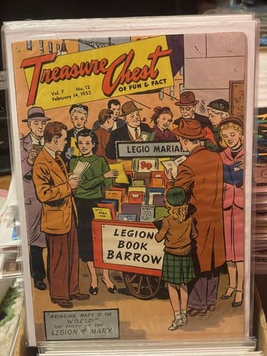Lot of 7 Treasure Chest Vol. 7 #2, 9, 12, 14, 18, 19 20 (1952 George Pflaum) - Thumbnail 4