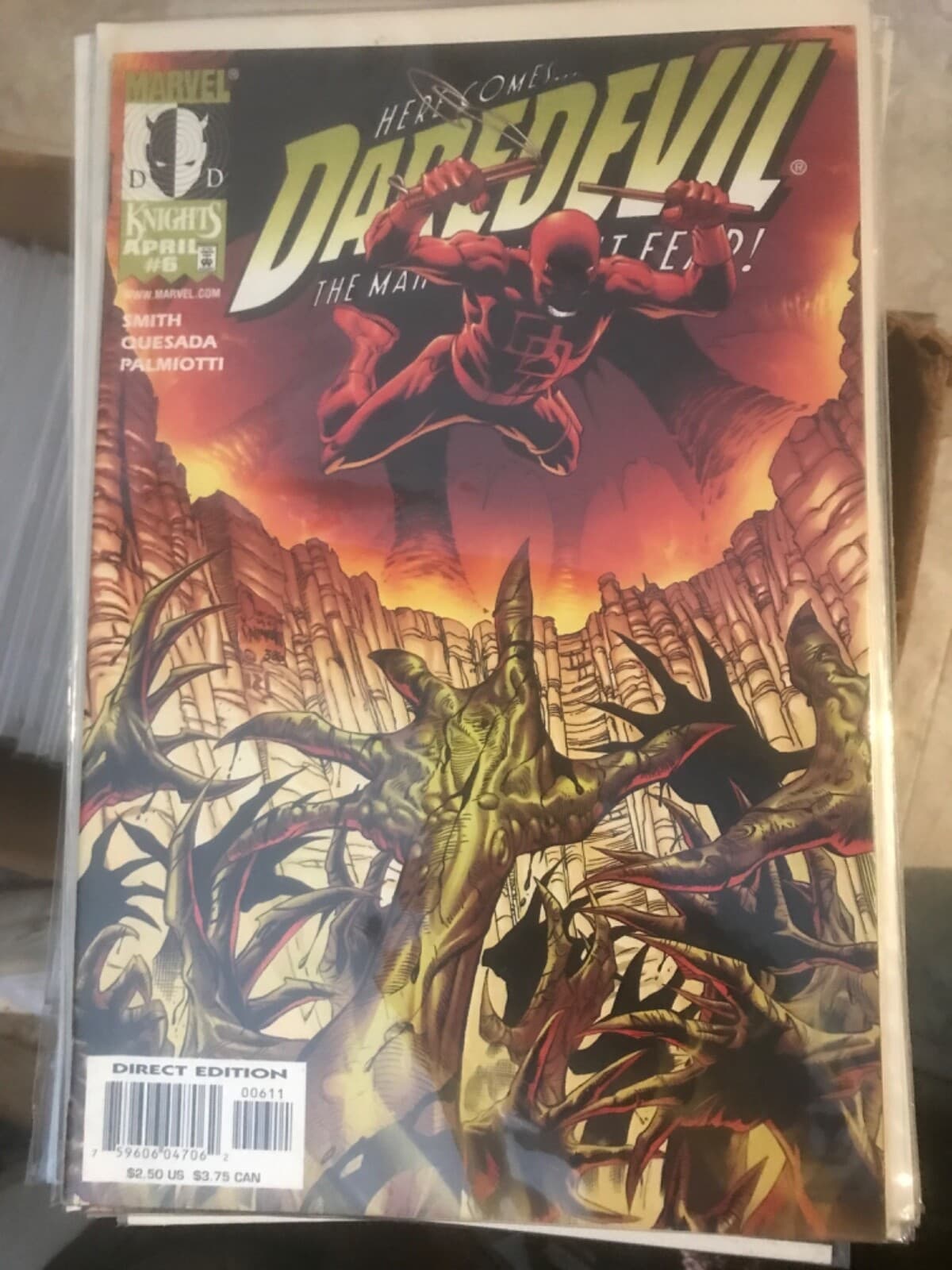 Daredevil 2nd Series #5 - 7 (1999 Marvel) Death of Karen Page 2 KEY Issues - Thumbnail 3
