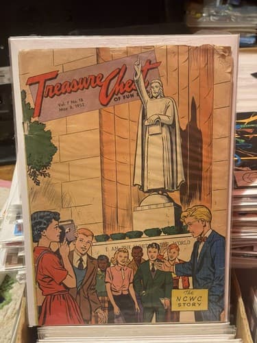 Lot of 7 Treasure Chest Vol. 7 #2, 9, 12, 14, 18, 19 20 (1952 George Pflaum) - Thumbnail 6