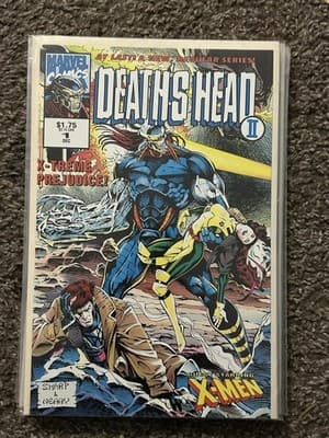Death's Head II 2nd Series #1 - 4 (1992 Marvel UK) Guest-Staring Uncanny X-Men - Thumbnail 2