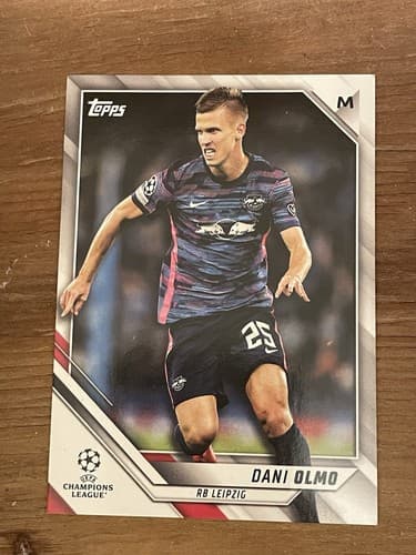 2022 Topps Champions League Dani Olmo card #91 - Image 1